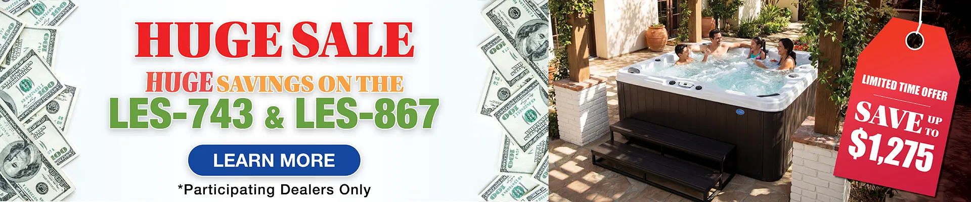 Calspas hot tub being used in a family setting - Saguenay